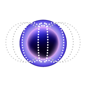 spherical diagram with arrows moving within its confines